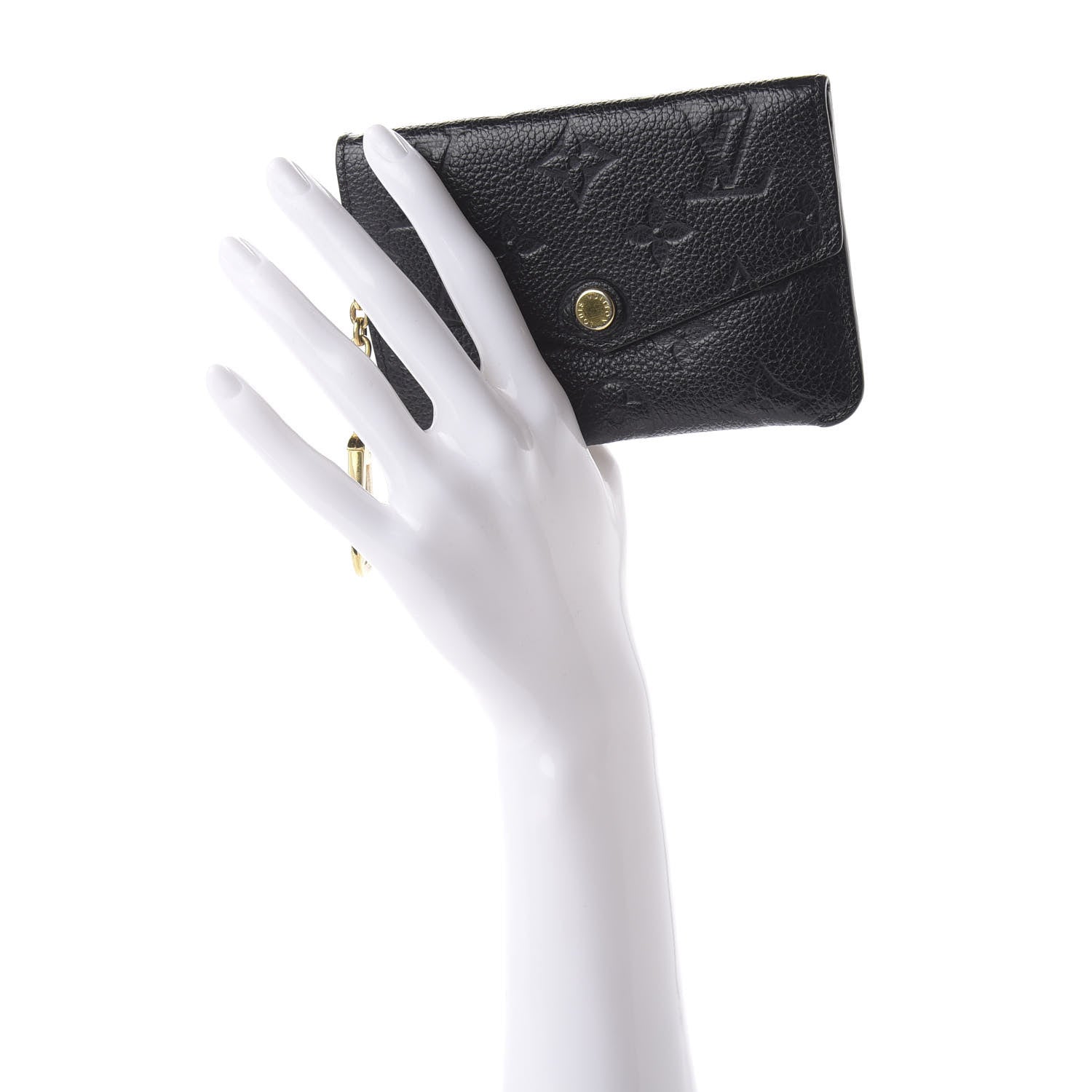 Louis Vuitton Empreinte Key Pouch Black 2 of 9