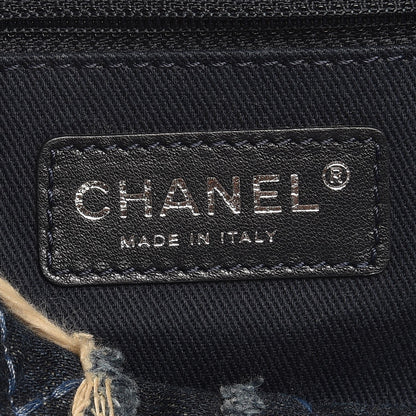 Chanel Denim Patchwork Paris Dallas Single Flap Blue 5 of 7
