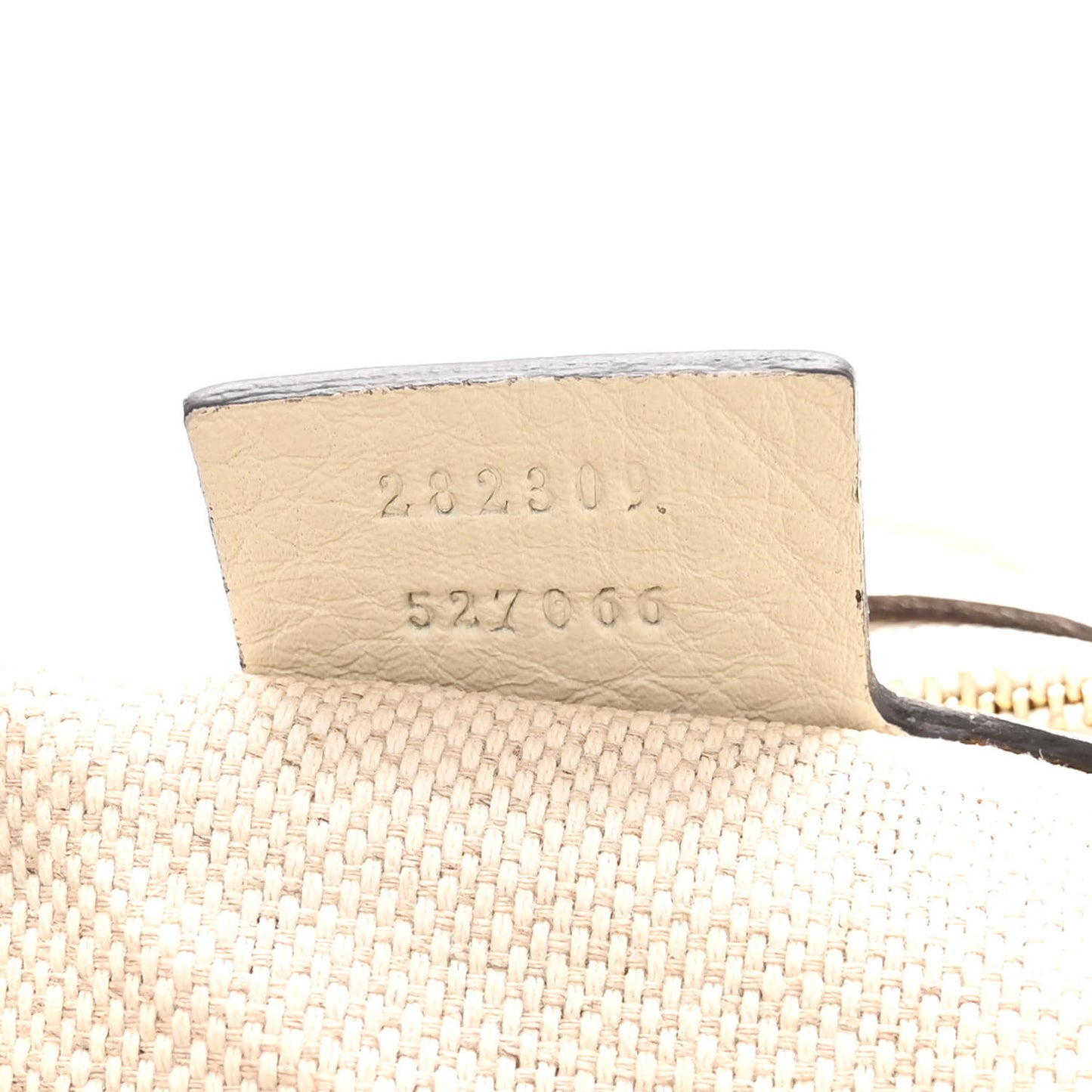 Pebbled Calfskin Medium Soho Shoulder Bag Off White