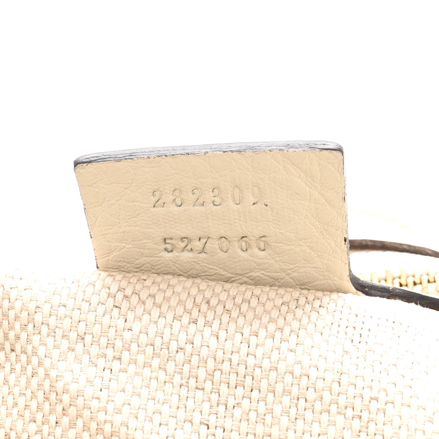 Gucci Pebbled Calfskin Medium Soho Shoulder Bag Off White 7 of 14