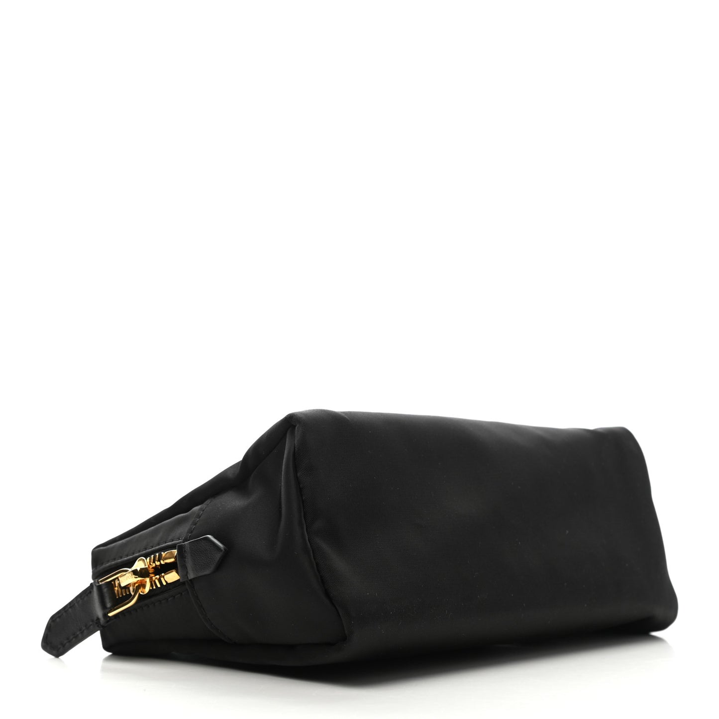 Nylon Cosmetic Pouch Black