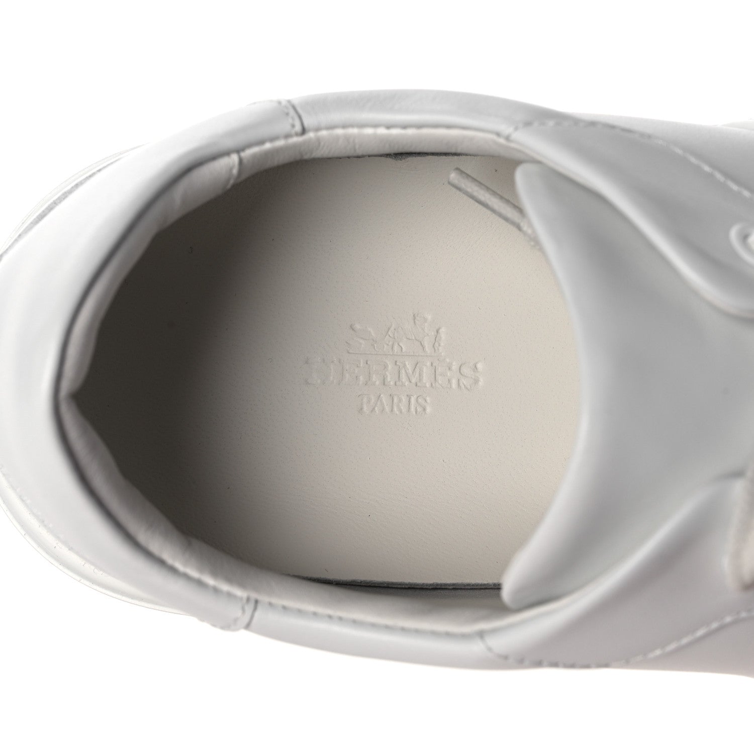Hermes Calfskin Day Sneakers 38 White 7 of 8