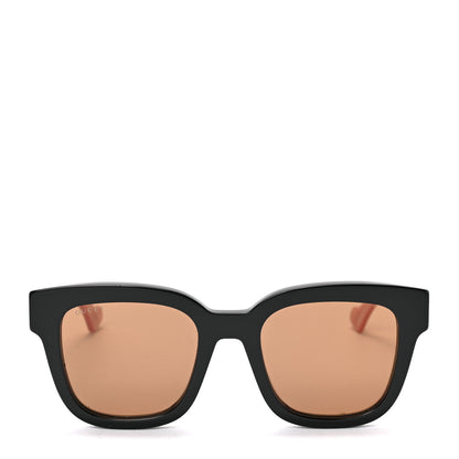 Gucci Rectangle 52mm Frame Sunglasses GG0998/S Black Pink 2 of 6