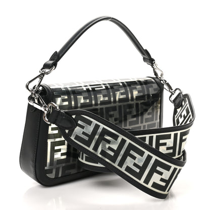 Fendi TPU FF Vitello Grace Baguette Black 3 of 9