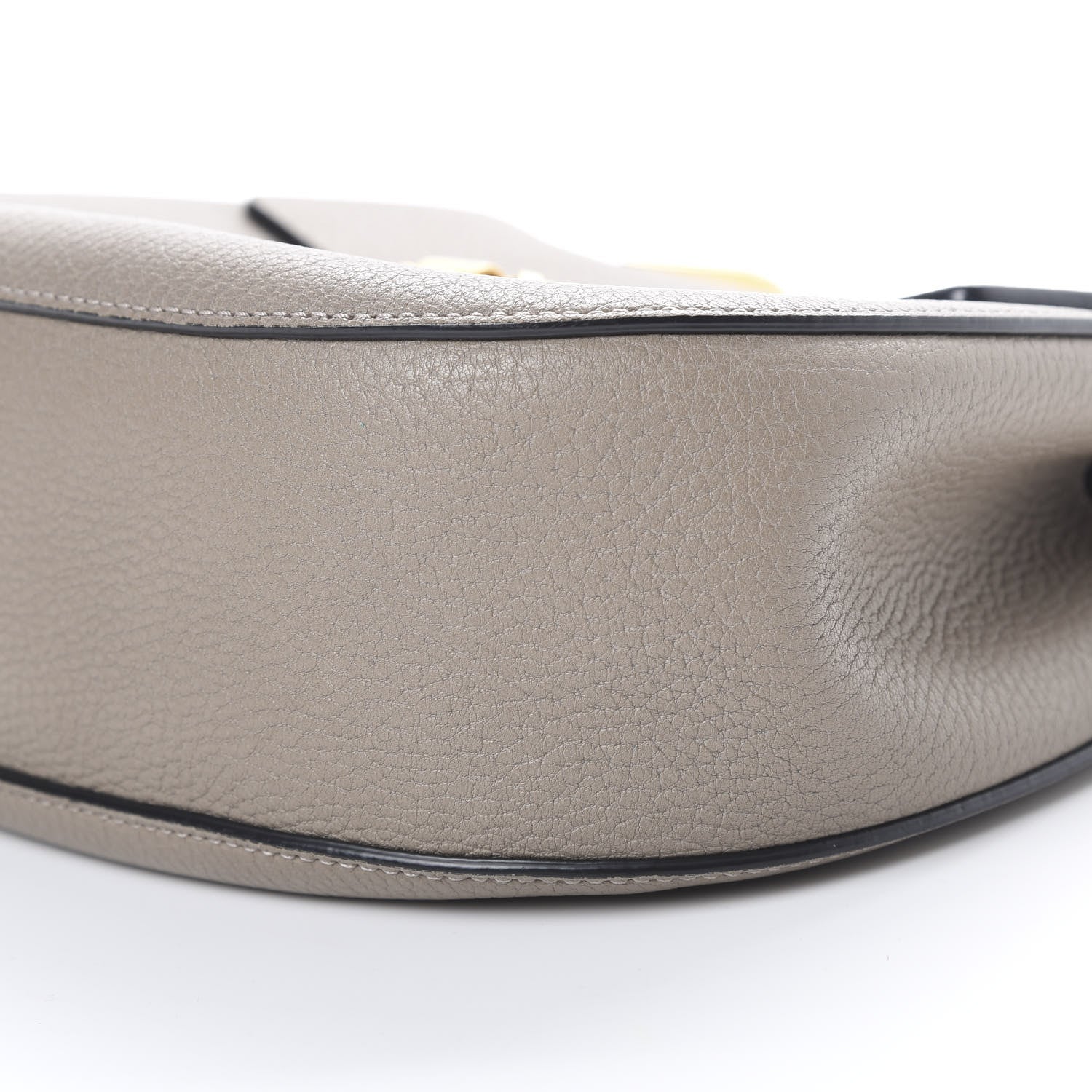 Chloe Grained Lambskin Drew Shoulder Bag Motty Grey 9 of 11