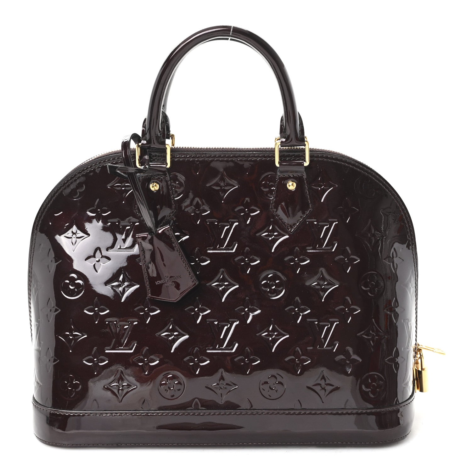 Louis Vuitton Vernis Alma PM Terre D'Ombre 1 of 9