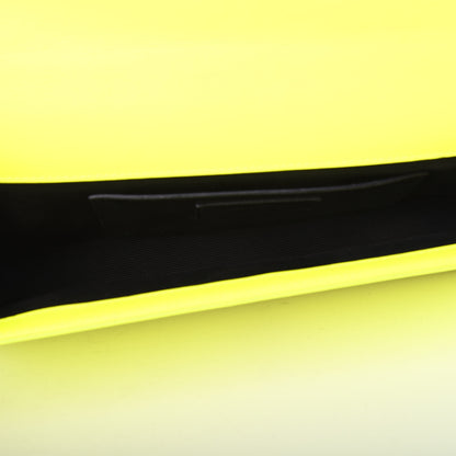 Saint Laurent Calfskin Classic Monogram Clutch Neon Yellow 5 of 11