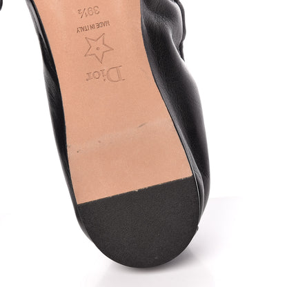 Christian Dior Lambskin Baby-D Ballerina Flats 39.5 Black 9 of 13