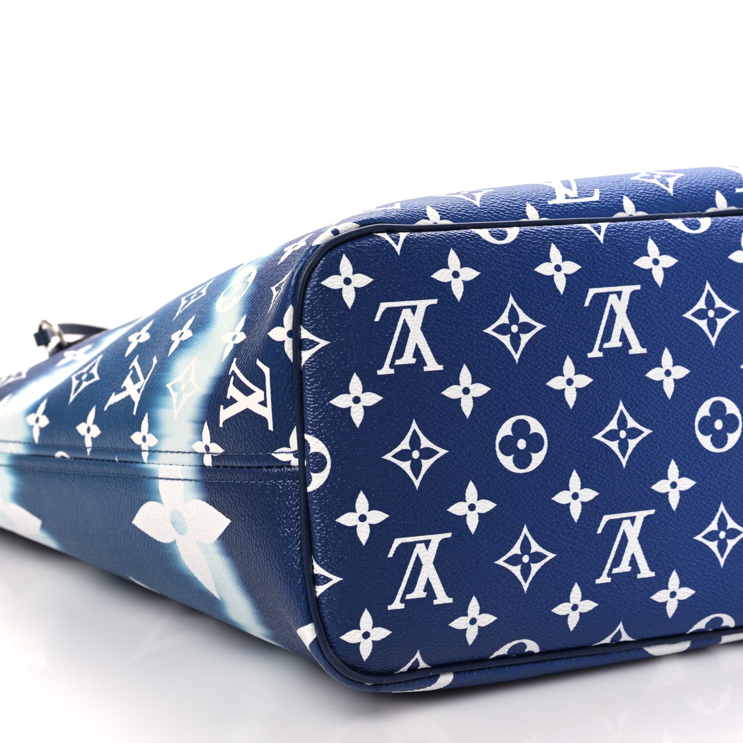 Louis Vuitton Monogram Escale Neverfull MM Blue 7 of 8