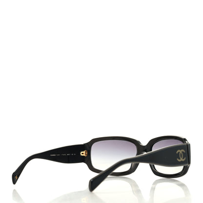 Chanel CC Sunglasses 5144 Black White 4 of 7