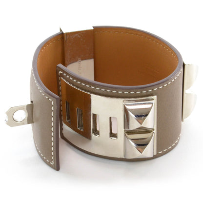 Hermes Swift Collier de Chien CDC Bracelet Etoupe 5 of 8