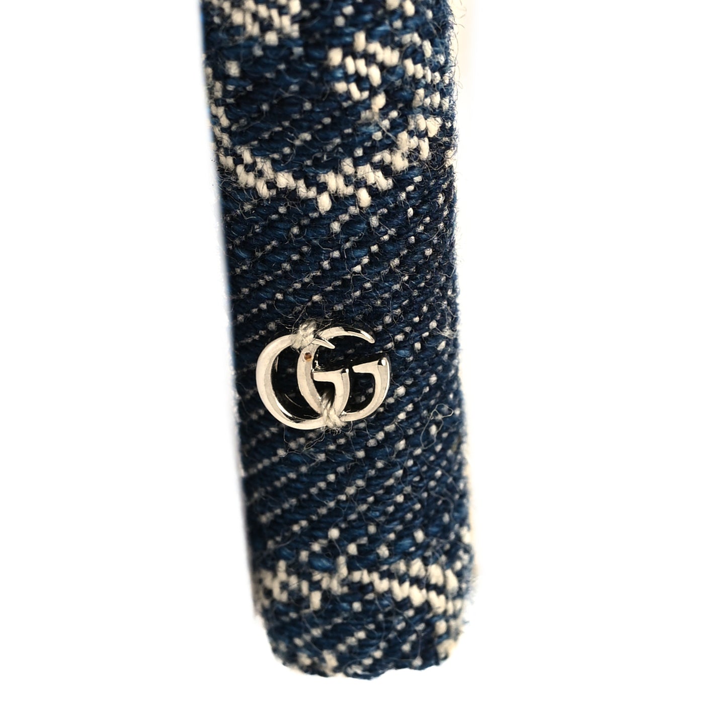 Denim Monogram Headband