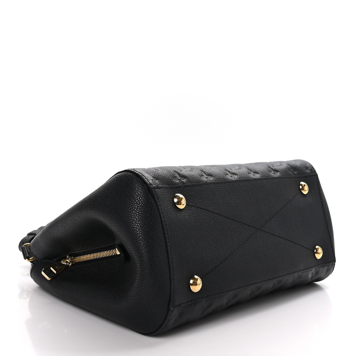 Louis Vuitton LOUIS VUITTON Empreinte Montaigne MM Black 4 of 10