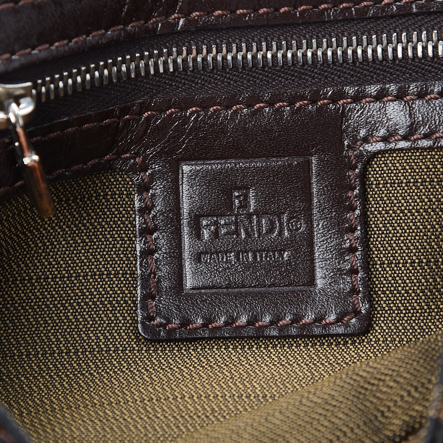 Fendi Zucca Baguette Tobacco 6 of 9