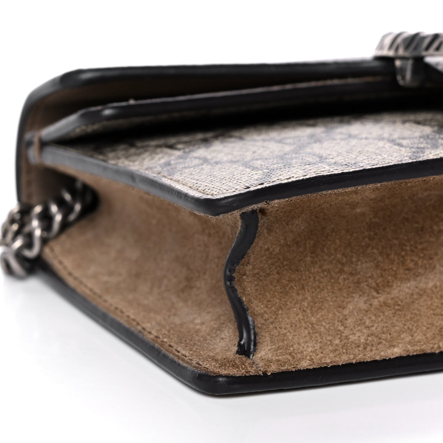 GG Supreme Monogram Super Mini Dionysus Shoulder Bag Taupe