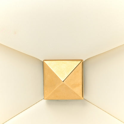 Valentino Garavani Nappa Small One Stud Top Handle Bag Ivory 8 of 16