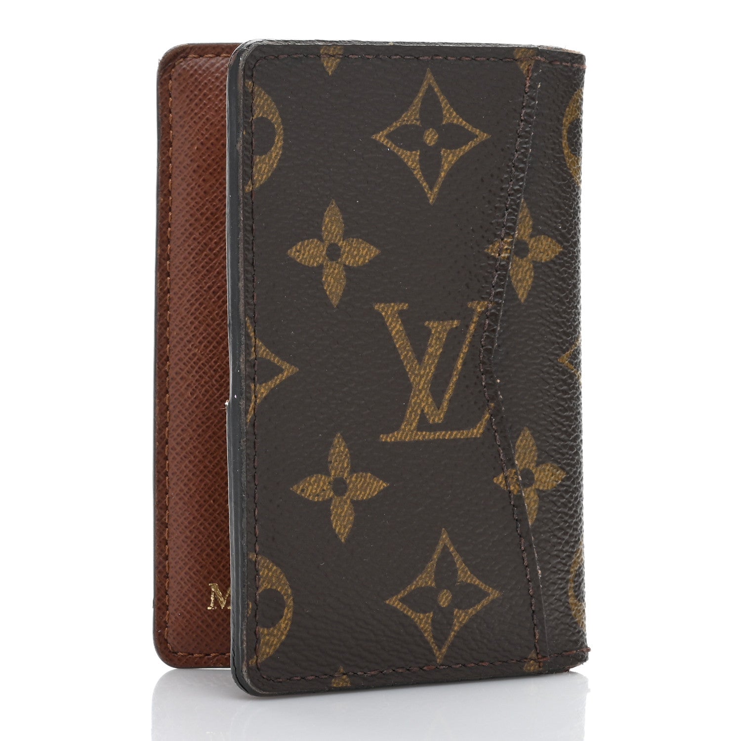Louis Vuitton Monogram Pocket Organizer Card Holder NM 3 of 9