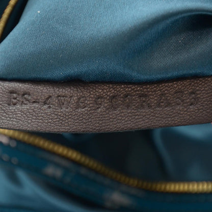 Valentino Garavani Silk Rosier Tote Blue 6 of 14