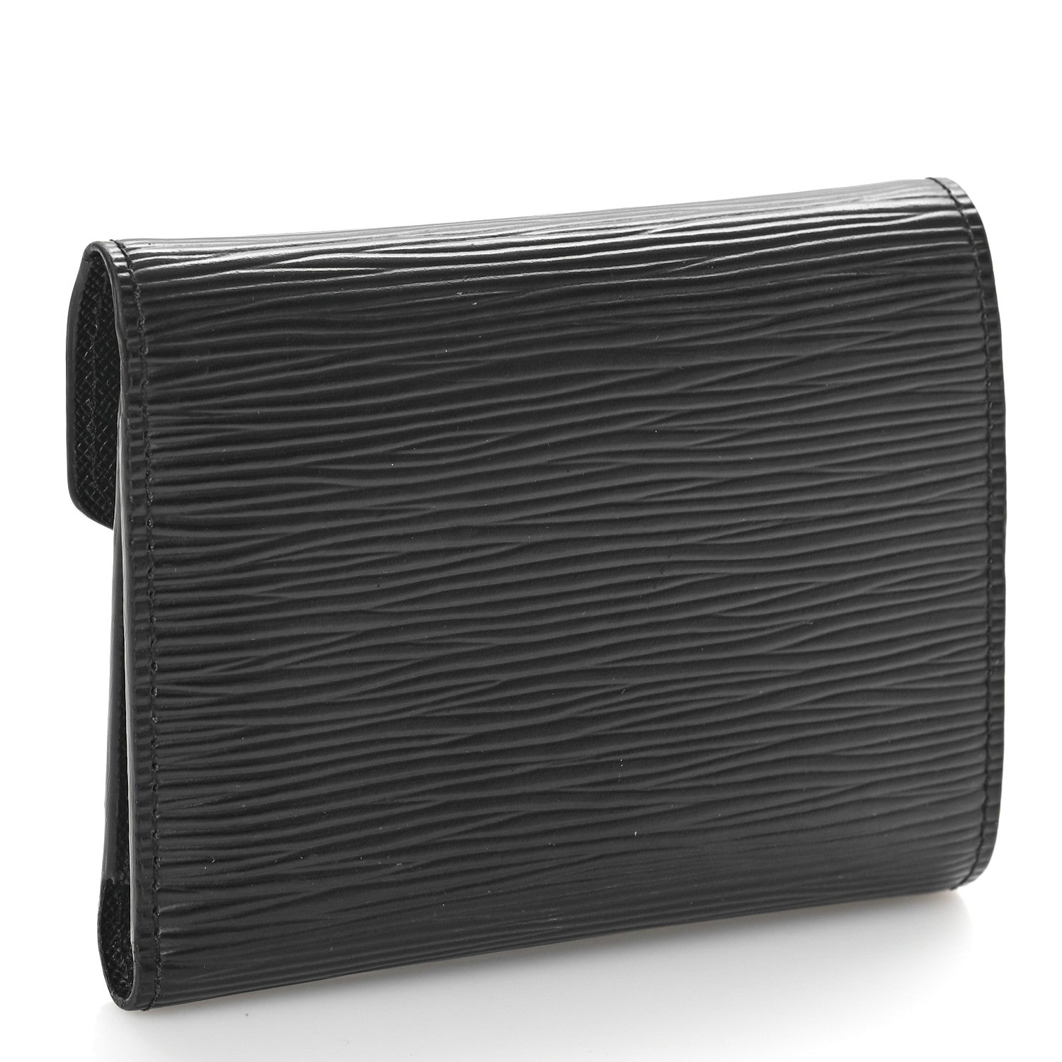 Louis Vuitton Epi Victorine Wallet Black 3 of 7