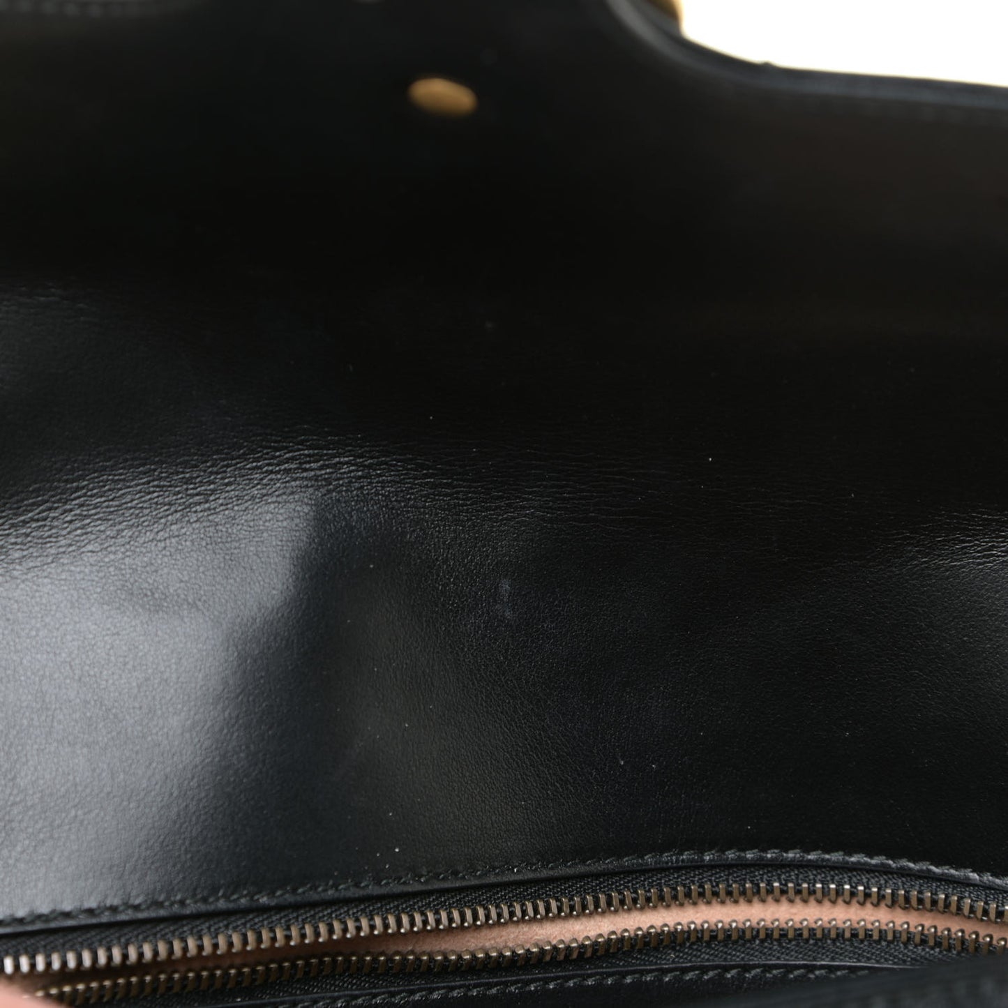 Calfskin Matelasse Small GG Marmont Shoulder Bag Black