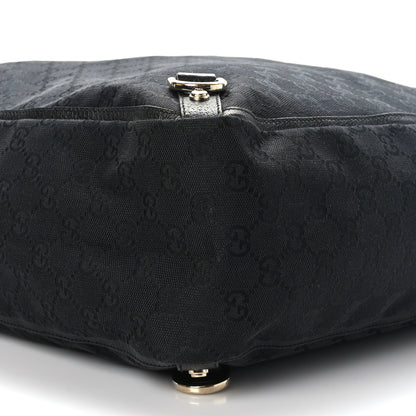 Gucci Monogram Abbey Tote Black 8 of 9