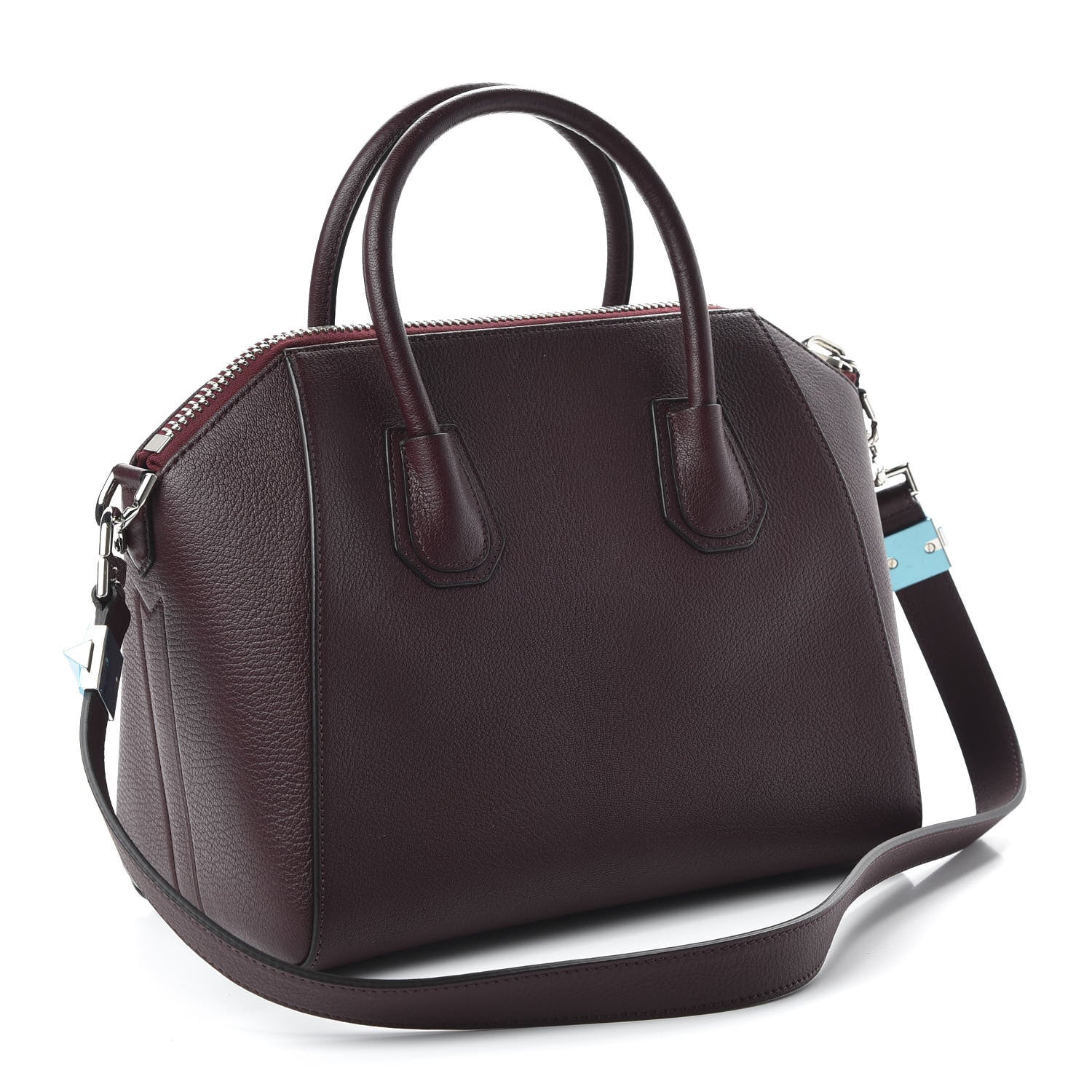 Givenchy Sugar Goatskin Small Antigona Aubergine 3 of 10