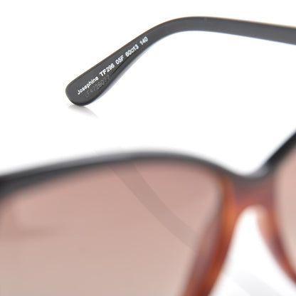 Tom Ford Josephine Sunglasses TF296 Tortoise 5 of 7