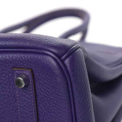 Hermes Togo Birkin 35 Iris 7 of 12