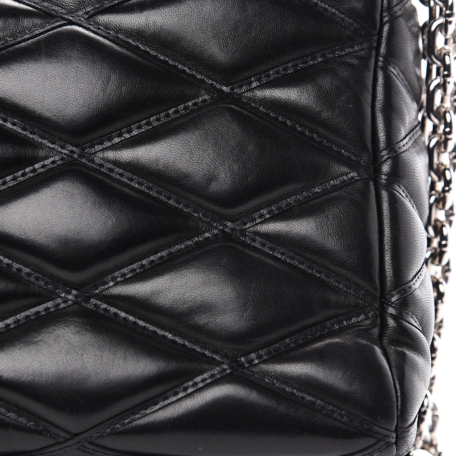 Louis Vuitton Lambskin Malletage GO-14 MM Black 10 of 13