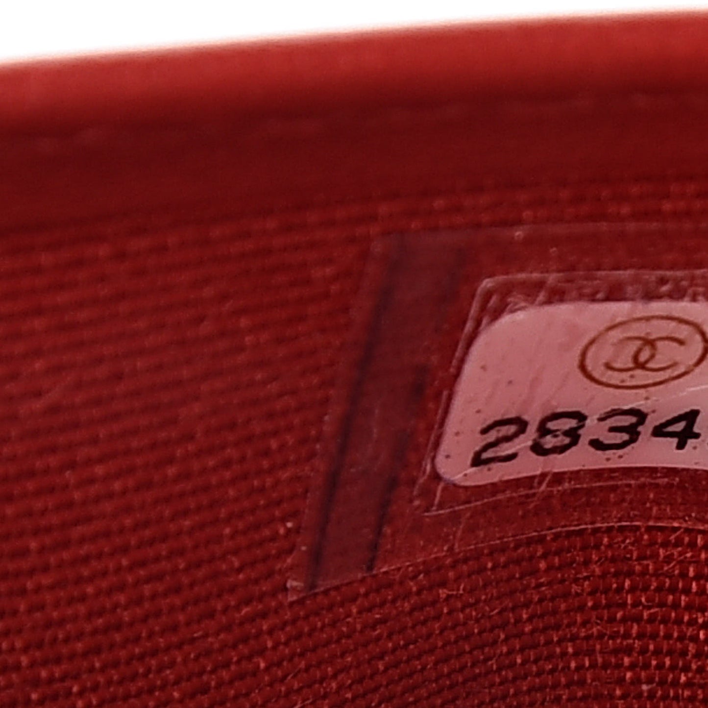 Caviar Quilted Passport Holder Red