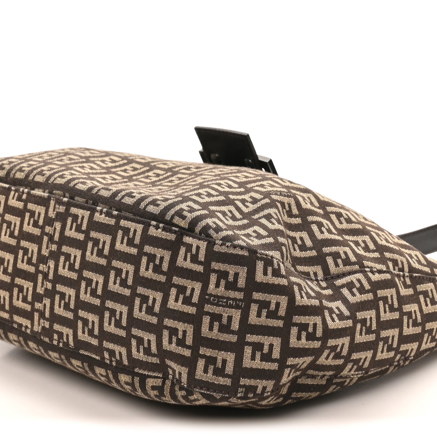 Fendi Zucchino Vitello Hobo Testa Di Moro Beige 9 of 9