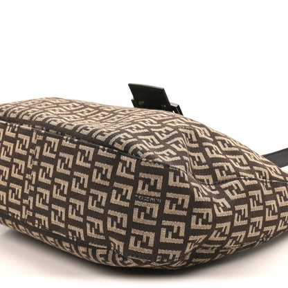 Fendi Zucchino Vitello Hobo Testa Di Moro Beige 9 of 9