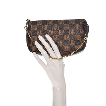 Louis Vuitton Damier Ebene Mini Pochette Accessories 2 of 7