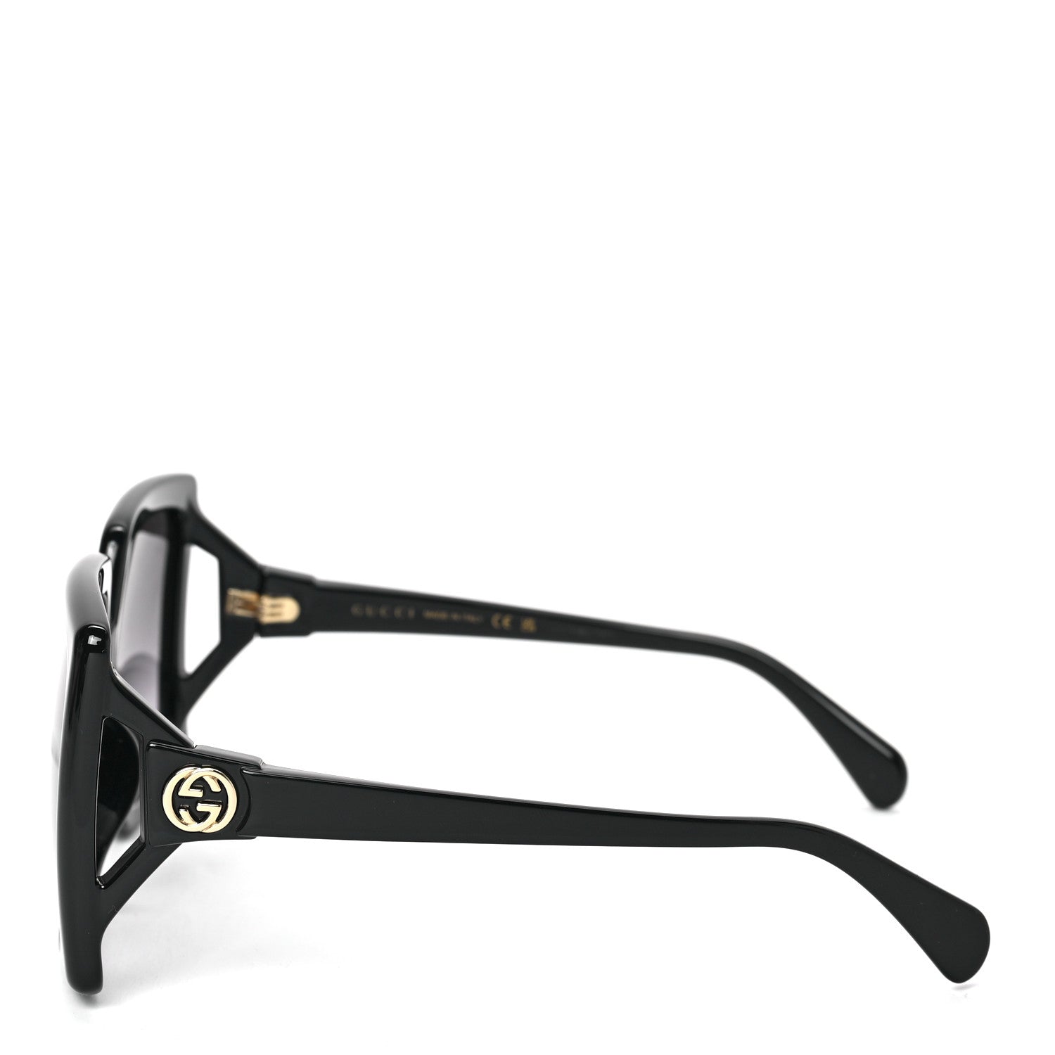 Gucci Acetate Square Frame Sunglasses GG0876S Black 3 of 6