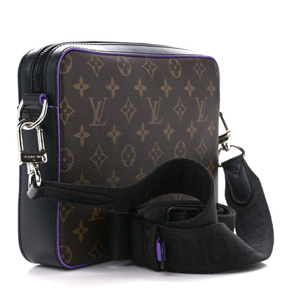 Louis Vuitton Monogram Macassar Trio Messenger Purple Purple 5 of 14