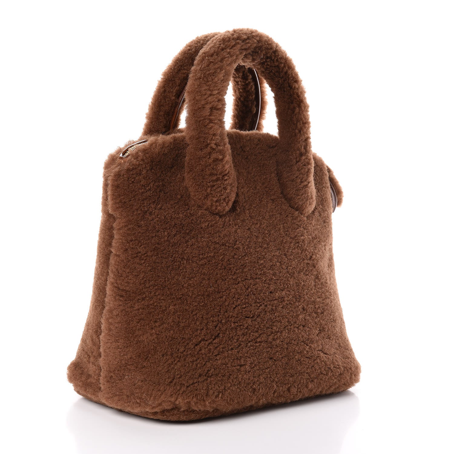 Louis Vuitton Shearling Pulsion Lockit Brown 3 of 10