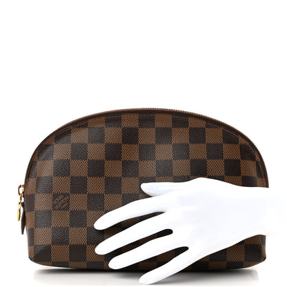 Louis Vuitton Damier Ebene Cosmetic Pouch GM 2 of 9