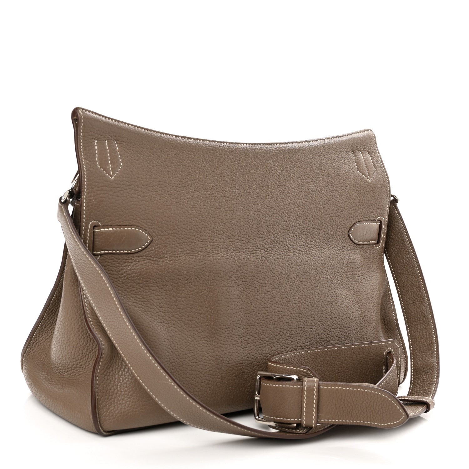Hermes Taurillon Clemence Jypsiere 37 Etoupe 3 of 21