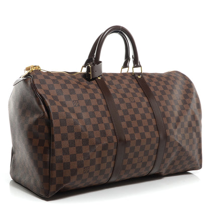 Louis Vuitton Damier Ebene Keepall 50 3 of 7