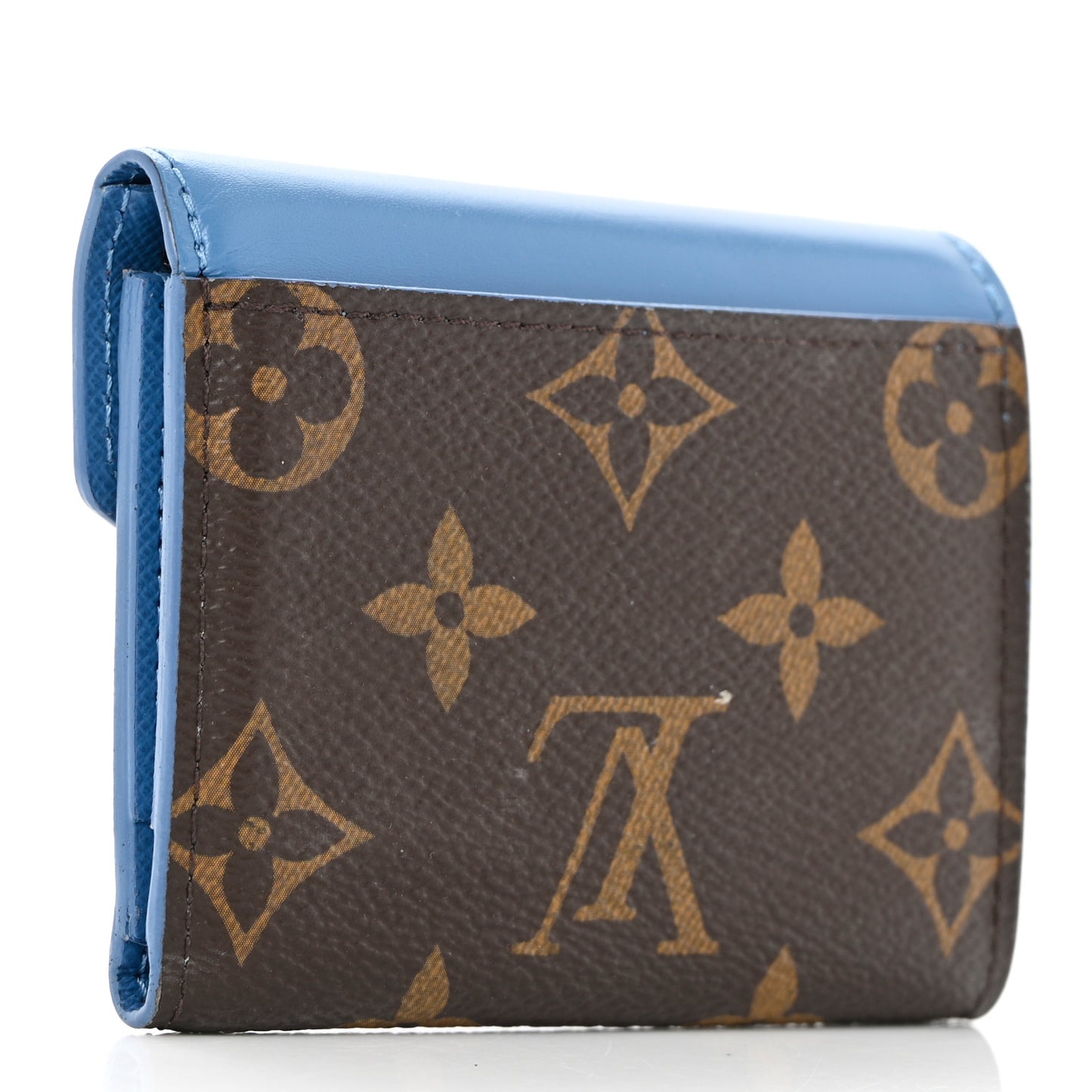 Monogram Zoe Wallet Blue Jean