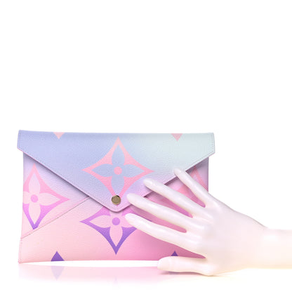 Louis Vuitton Monogram Giant Spring In The City Large Kirigami Pochette Sunrise Pastel 2 of 10