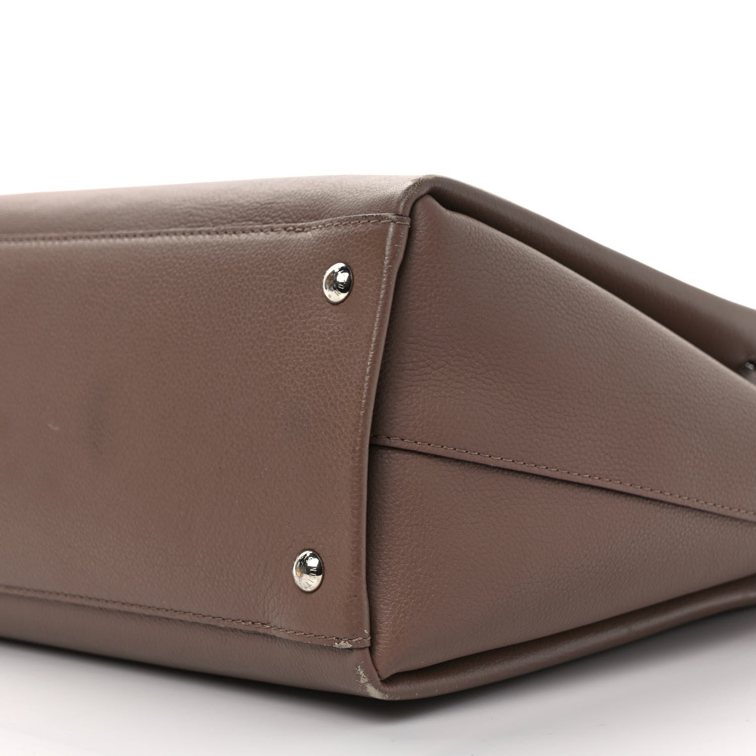 Louis Vuitton Calfskin Lockmeto Taupe Glace 8 of 12