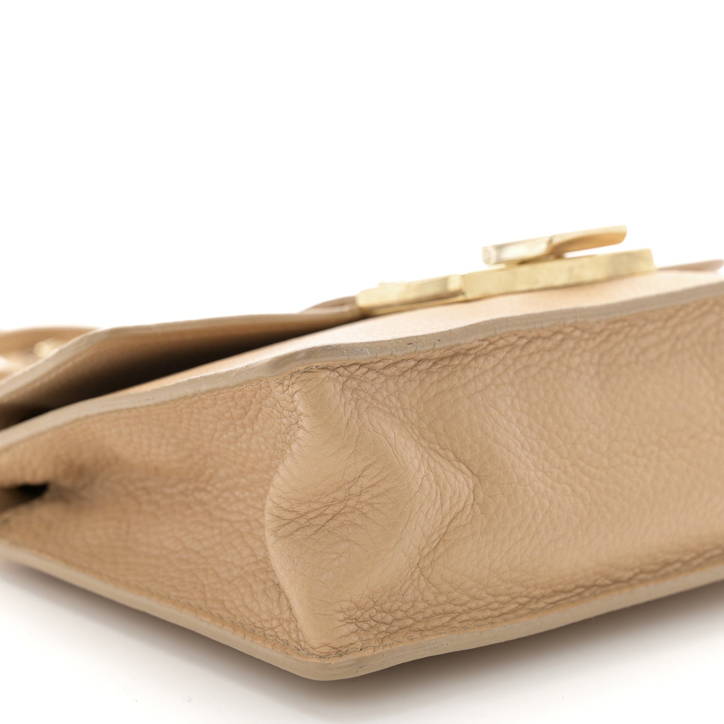 Calfskin Rebel Crossbody Bag Beige