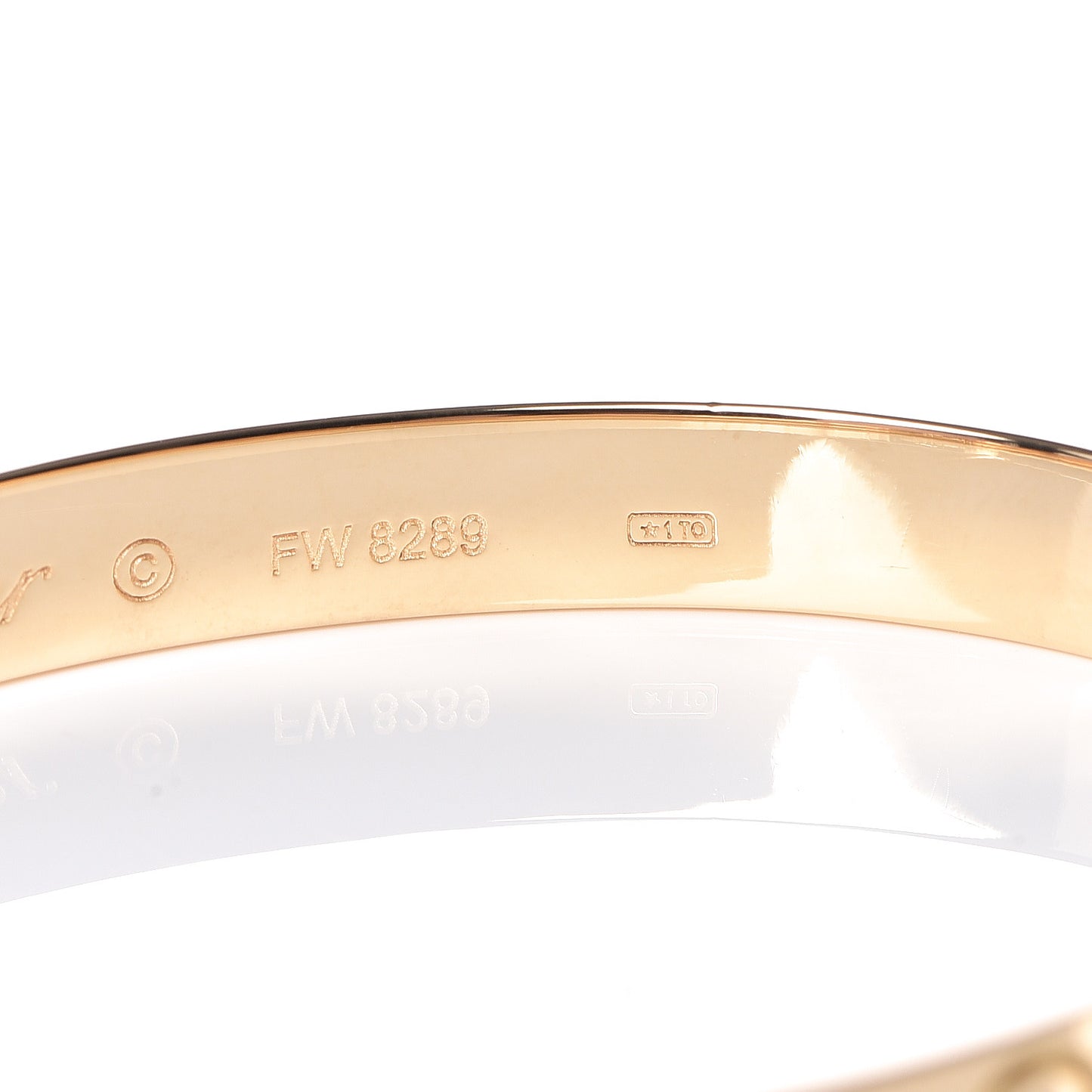 18K Yellow Gold LOVE Bracelet 16
