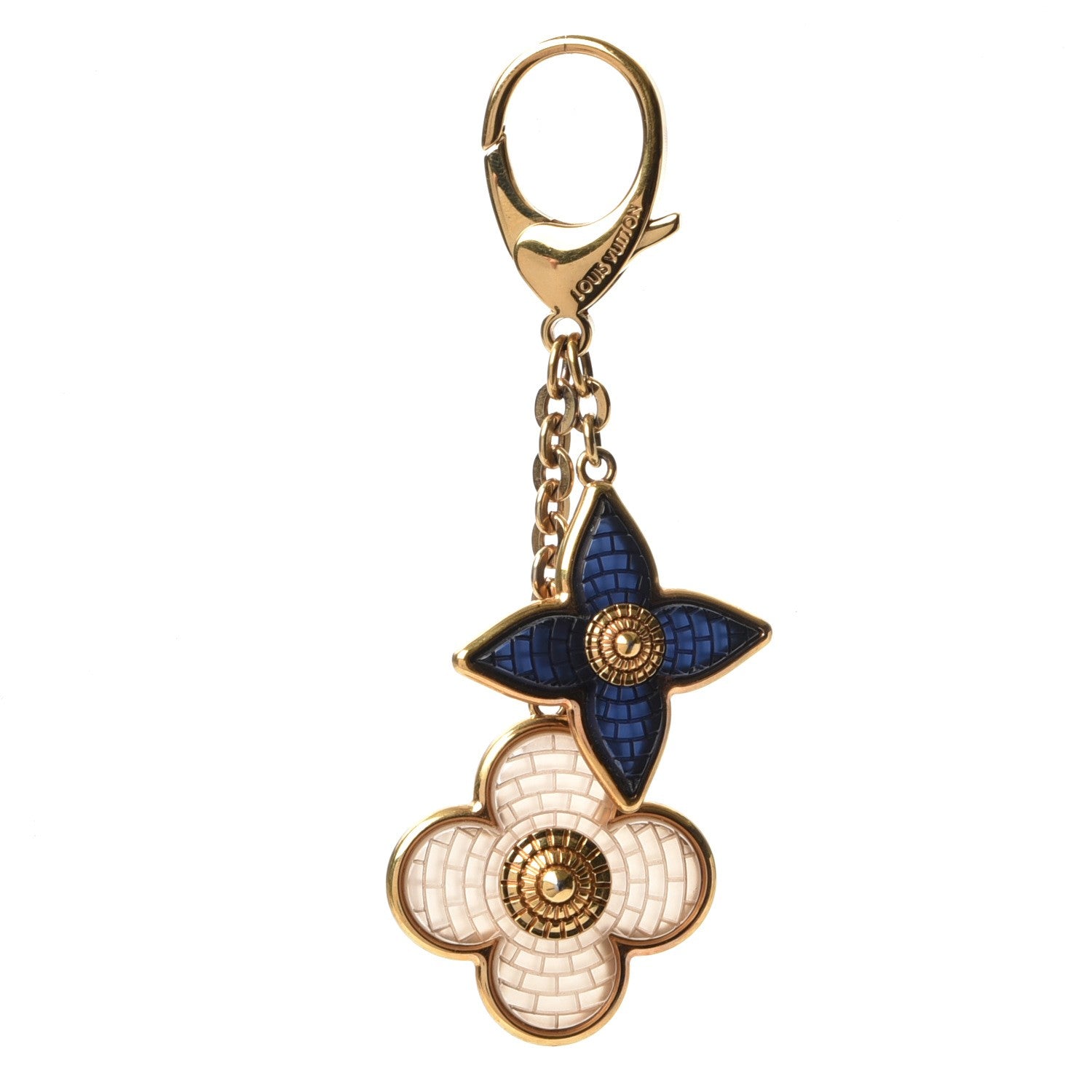 Louis Vuitton Mosaique Bag Charm Blue 1 of 5