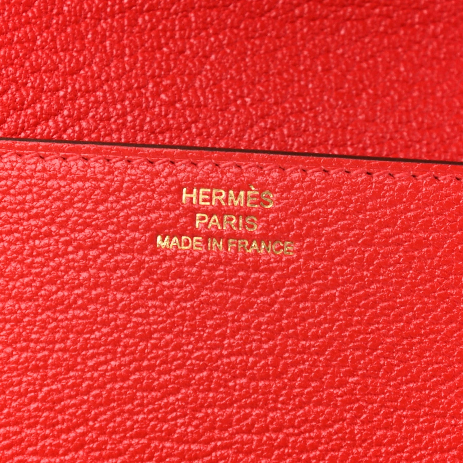 Hermes Chevre Mysore Roulis Slim Wallet Rouge De Coeur 6 of 8