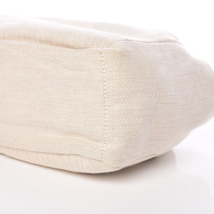 Hermes Canvas Barenia Fourbi 25 MM Pouch Naturel Fauve 9 of 11