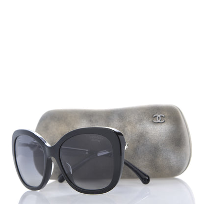 Chanel Pearl Square Polarized Sunglasses 5427-H Black 8 of 8