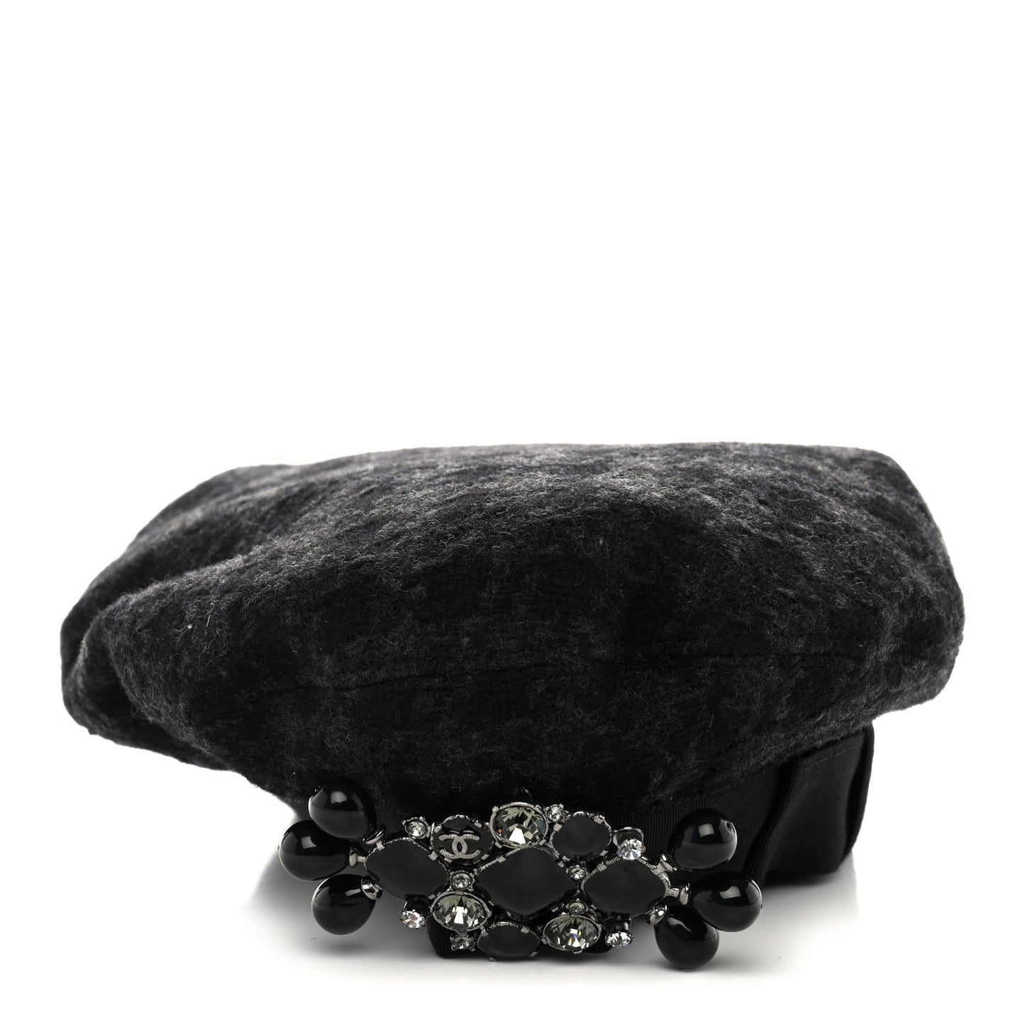 Cashmere Gripoix CC Beret M Black
