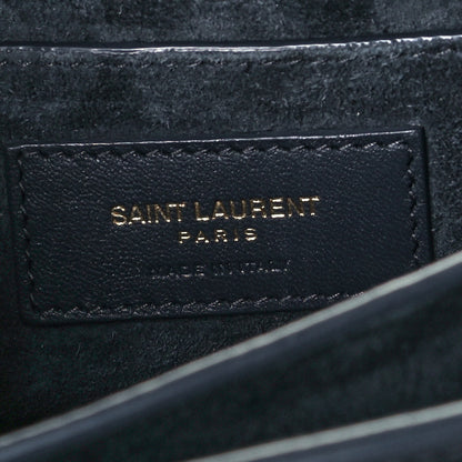 Saint Laurent Calfskin Medium Monogram Sunset Gray 7 of 12